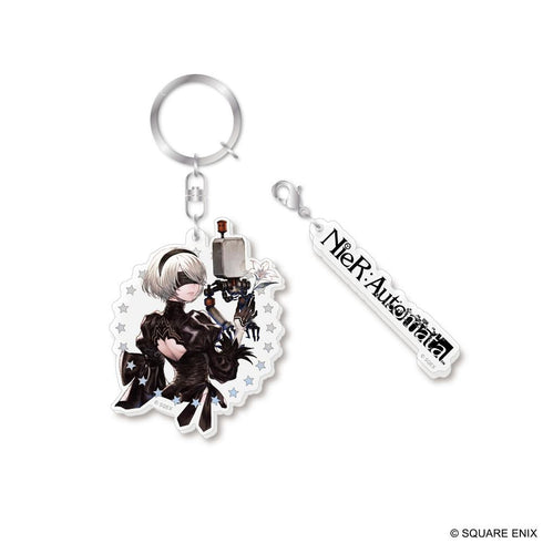 『NieR Series』15th Anniversary アクリルキーホルダー 2B&ポッド042